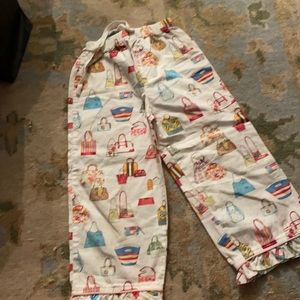 Purse wide leg pants